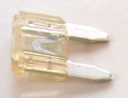 0297025 WXOCRV - Automotive Mini Blade Fuse, 25A, 5 Pack