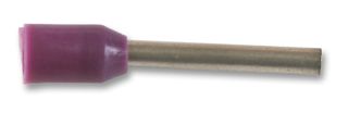 E0208-VIOLET - Ferrule, Insulated, 0.25mm, 100 Pack