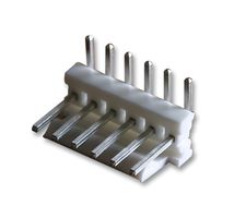 640457-6 - Header, Right Angle, 0.1", 6 Way