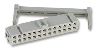 09 18 560 7813 - Socket, IDC, with Strain Relief, 60 Way