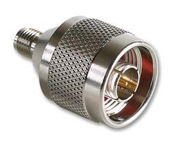19-34-2 - N Type Plug to SMA Socket Adaptor, 50 ohm, Nickel Plated Brass Body