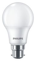929003543799 - 8W CorePro LED A60 GLS Bulb, BC/B22, 2700K, 806lm, Non-Dimmable