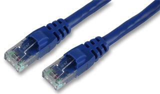 SP1BLB - Cat6 RJ45 Male to Male Ethernet Patch Lead, 1m Blue