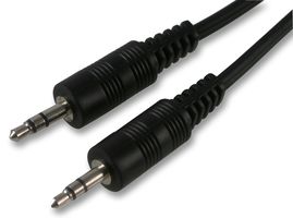 1TT-03 - 3.5mm Stereo Jack Plug to 3.5mm Stereo Jack Plug Lead 3m Black