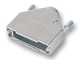 MHDTPK15-K - 15 Way Met Plastic D-sub Hood, Top Entry