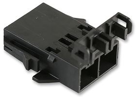 42818-0212 - 10mm Pitch Mini-Fit Sr. Plug Housing, Single Row, Panel Mount, 2 Way
