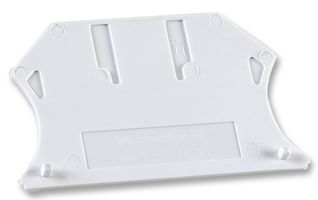 1050090000 - End Plate, WAP 2.5-10, White