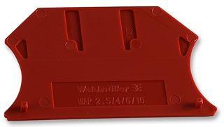 1050040000 - End Plate, Red