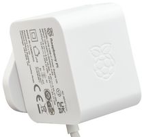 SC1152 - 27W, 5.1V, 5A Raspberry Pi 5 Power Supply, EU White