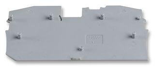 2016-1291 - 2 Conduct End and Intermediate Plate, Grey