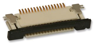 52745-1697 - 0.5mm Pitch FFC/FPC Connector, Right Angle, SMT, ZIF, Top Contact Style, 16 Way