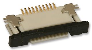 52745-1097 - 0.5mm Pitch FFC/FPC Connector, Right Angle, SMT, ZIF, Top Contact Style, 10 Way