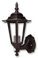 PIRL60BK - 60W PIR Wall Lantern, Black