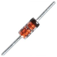 1N4733A - Zener Single Diode, 5.1 V, 1.3 W, DO-41 (DO-204AL), 2 Pins, 175 °C, Through Hole