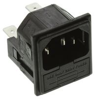 PF0033/15/63 - IEC Inlet, Twin Fuse