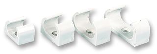 OSC20 - Oval Conduit Fixing Clip 20mm White