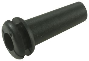 12468 - PVC Cable Grommet Sleeves Black 6.4mm Cable Dia. 9.5mm Panel Hole Dia. 50 Pack