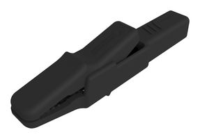 932435100 - Crocodile Clip, 4mm, 300V AC/DC, 25A, Black, Pack of 20