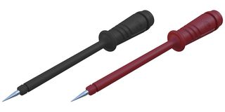 973368100, 973368101, 973865001 - Test Probe Kit, 4mm, 30V AC/60V DC, 1A, Black & Red