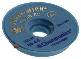 80-4-5 - Soder-Wick Rosin Desoldering Braid Blue Label 2.8mm x 1.5m