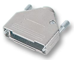 MHDTZK9-K - D-sub Hood, Zinc, Top Entry, 9 Way, (DTZK9K)