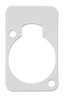 DSS-WHITE - D-sub Shell Plate, White