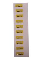 SERIES 4M E - Temperature Indicator Strip, 121°C/138°C, 10 Pack