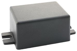 PBL06 - Black ABS Enclosure with Mounting Lugs - 66x50x34mm