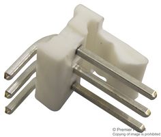 640457-3 - Header, Right Angle, 0.1", 3 Way