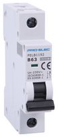 PELB1192 - 63A Single Pole MCB, B Curve