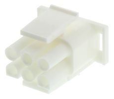 350715-1 - Plug Housing, Mate-N-Lok, 6 Way