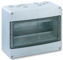 735-412 - IP65 Polystyrene 12 Way Distribution Box, 200x250x122mm (LxWxH)