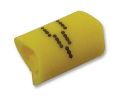 7211431 - G-Type Cable Marker, V, Black/Yellow, G4/10, Pack of 500