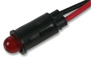 559-0103-007F - LED Indicator, 12V dc, Red
