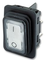 1935.3113 - Illuminated Rocker Switch, Off On, DPST, 250V AC, 20A
