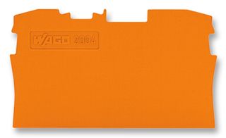 2004-1292 - 2 Conductor End and Intermediate Plate, Orange