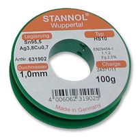 631902 - Lead Free Solder Wire 1mm, 100g, 217°C
