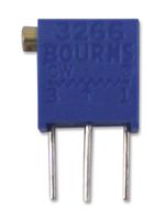3266X-1-501LF - Trimmer, 15 Turn 500R
