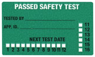 PASS 500S - PAT Test Pass Labels - Pack of 500