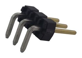 90121-0763 - Header, Right Angle, 1 Row, 3 Way