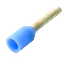 E0206-LIGHTBLUE - Ferrule, Insulated, 0.25mm, 100 Pack