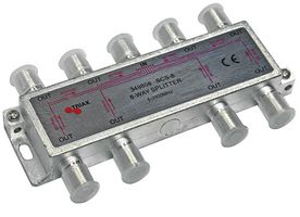 349828 - TSS-SAT 8 Way Satellite Splitter, 5-2400MHz