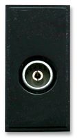 304251 - Single Female IEC Euro Module, Black