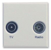 304258 - Diplexed TV/FM-DAB Euro Module, White