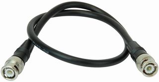 JR9001/59U 0.5M-ROHS - BNC Male to BNC Male RG59 Coaxial Lead, 0.5m 75 Ohm