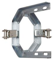 SSBKT09 - 9" Chimney Stack Strap Double Bracket for Aerial Fixing