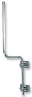 SAT2S - Double Wall Mount Cranked TV Aerial Mast, 6' x 1.25"