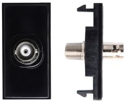 MW766B - BNC to F-Type Connector Module Black