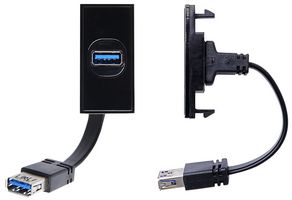 MW761B - USB with Fly Lead Module Black