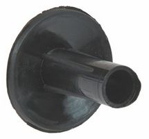 AC87-BL - Plastic Hole Tidy, Single for Coaxial Cable - Black 10 Pack